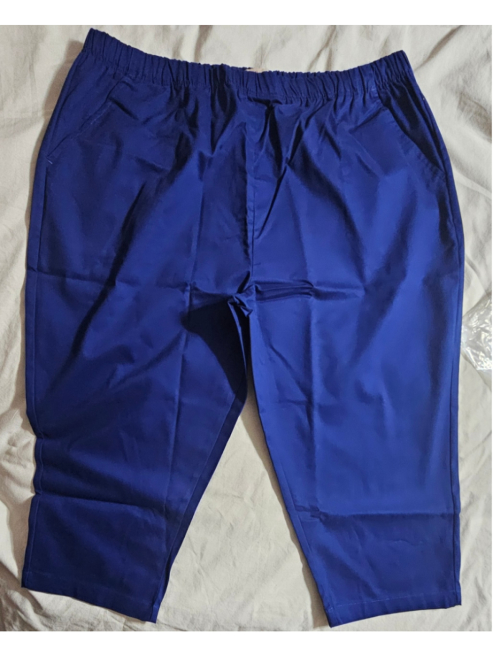 Women's Turtle Bay Blue Capri Pants Size 2X